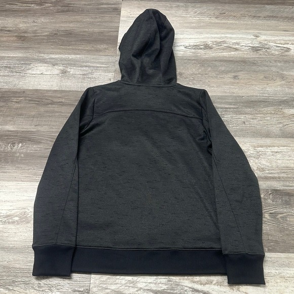 Under‎ Armour Gray Womens Medium Loose Cold Gear Fleece Lined Center Logo Hoodie - Picture 3 of 8